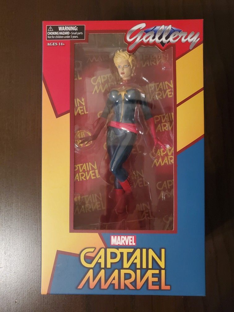New Marvel Gallery Captain Marvel PVC Statue 2017 Diamond Select