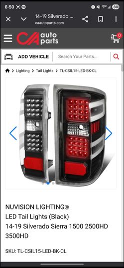 Chevy Silverado Taillights