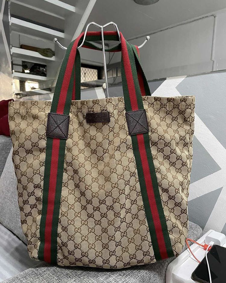 Gucci Sherry Line Tote Bag VGUC