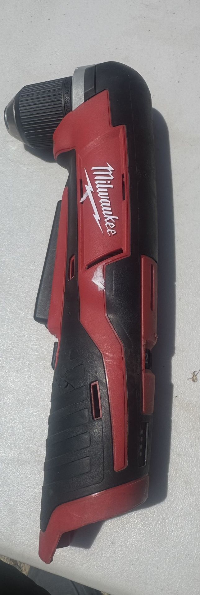 Milwaukee M12 12V Lithium-Ion Cordless 3/8 in. Right Angle Drill (Tool-Only