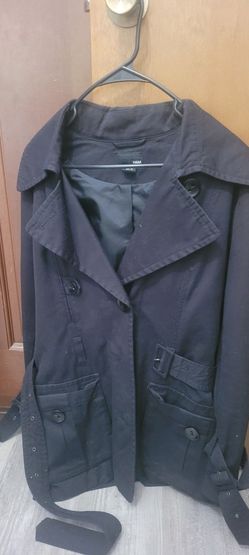 H & M Black Jacket Medium Weight Size 10