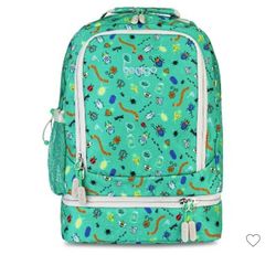 Bentgo Kids' 2-in-1 16.5" Backpack and Insulated Lunch Bag - Bug Buddies