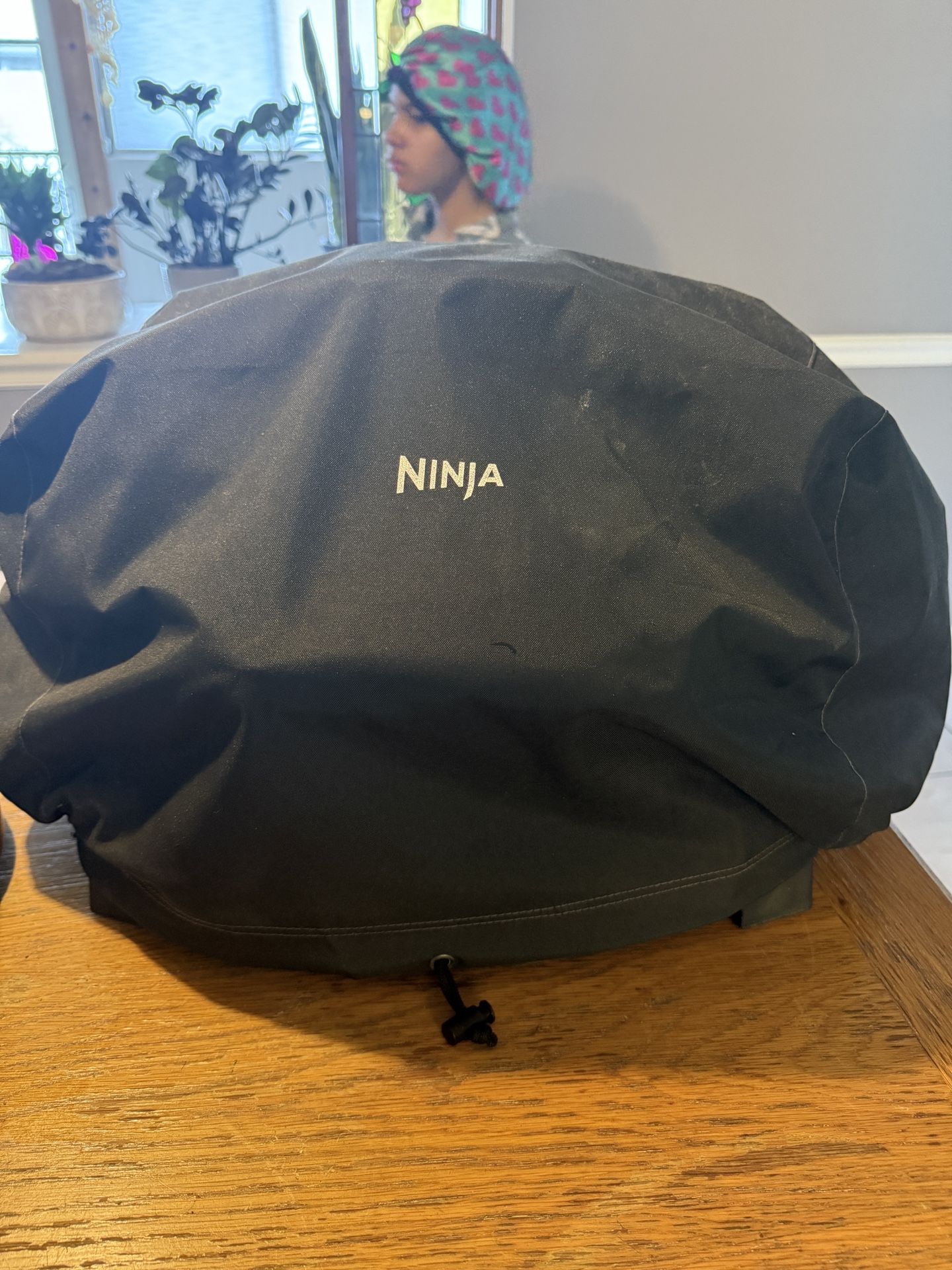 Electric Ninja Woodfire Outdoor Grill & Smoker, 7-in-1 Grill, BBQ, Smoker & Air Fryer