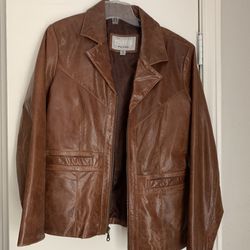 Wilson’s Leather XL Brown Zipper Jacket