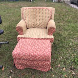 Free Chair with  Ottoman