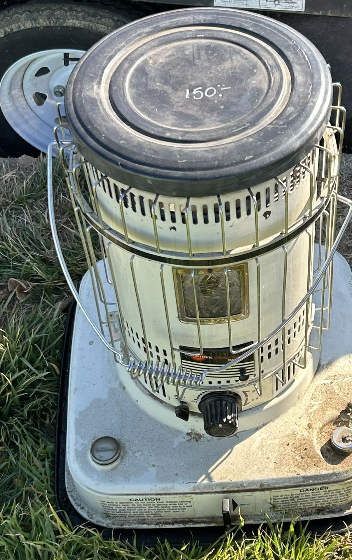 Kero Heat 23500-BTU Convection Indoor/Outdoor Kerosene Heater