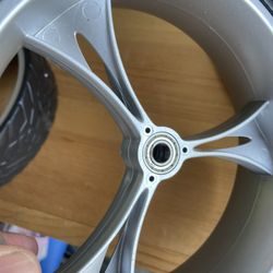 Cart wheels 2 Pc set new  