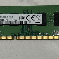 Samsung 4GB (1-Stick) PC3-12800 DDR3 1600 Desktop PC Memory RAM M378B5173EB0-YK0 in Miami. 
