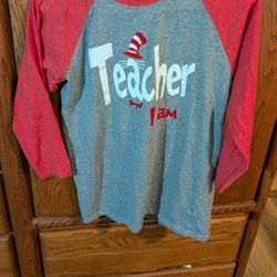 Dr Seuss Teacher I Am Small Top 