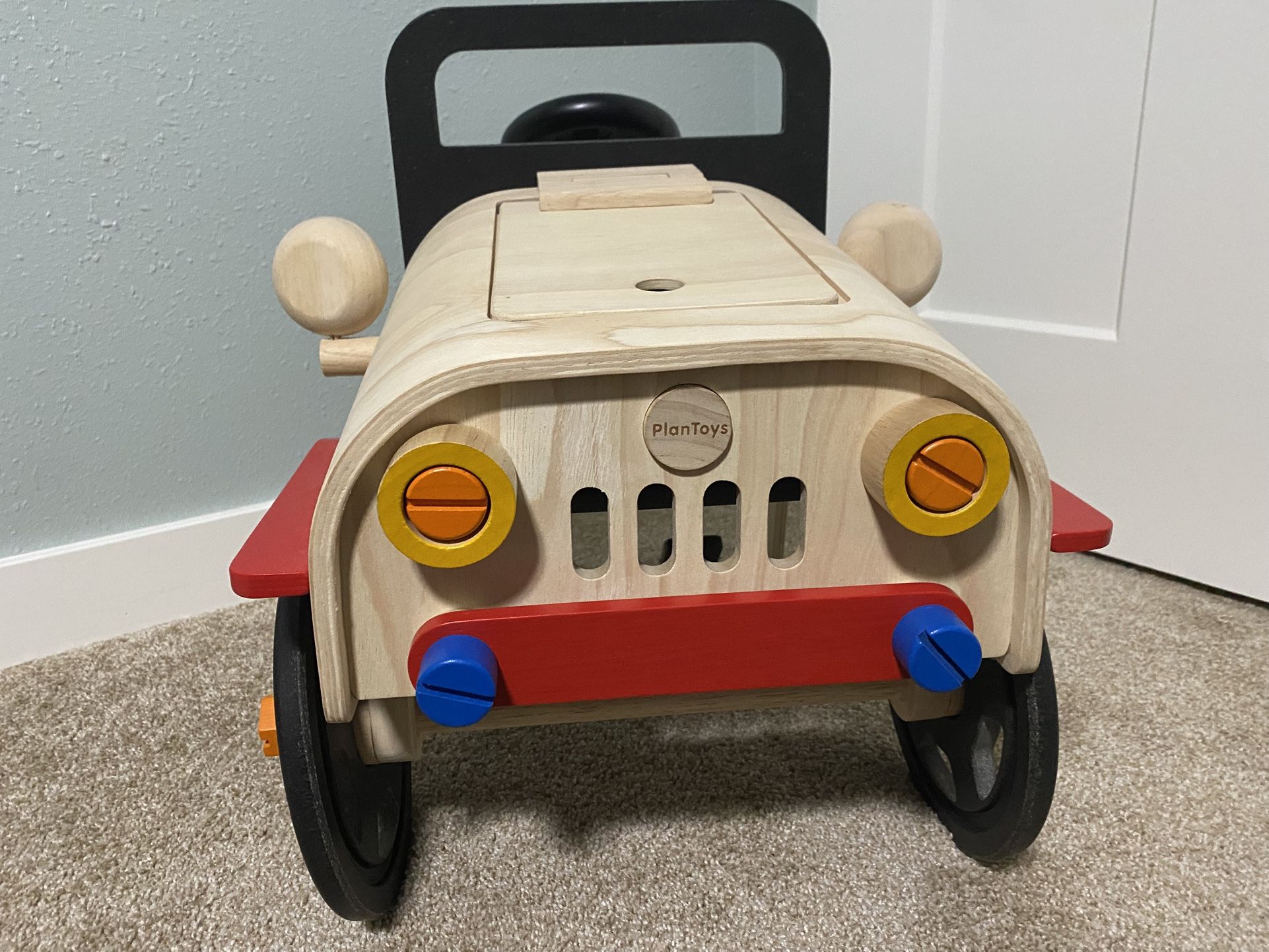 Toddler Wooden Car
