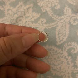 Real Silver Nose Ring 