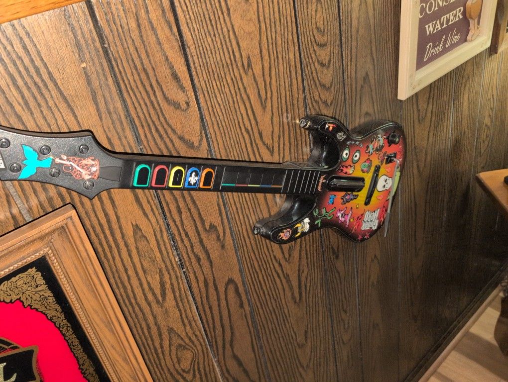 Two Guitar Heros Guitars