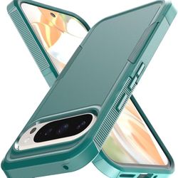 Pixel 9 Case,Google Pixel 9 Pro Case，[10 FT Military Grade Drop Protection] [Non-Slip] Heavy Duty Full-Body Shockproof Case for Pixel 9/Pixel 9 Pro 