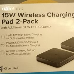 2-15W  Wireless Charging Pad