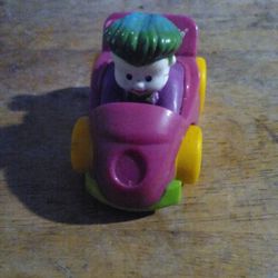 Little People Joker In Joker Car McDonald's Kid Toy Asking $3