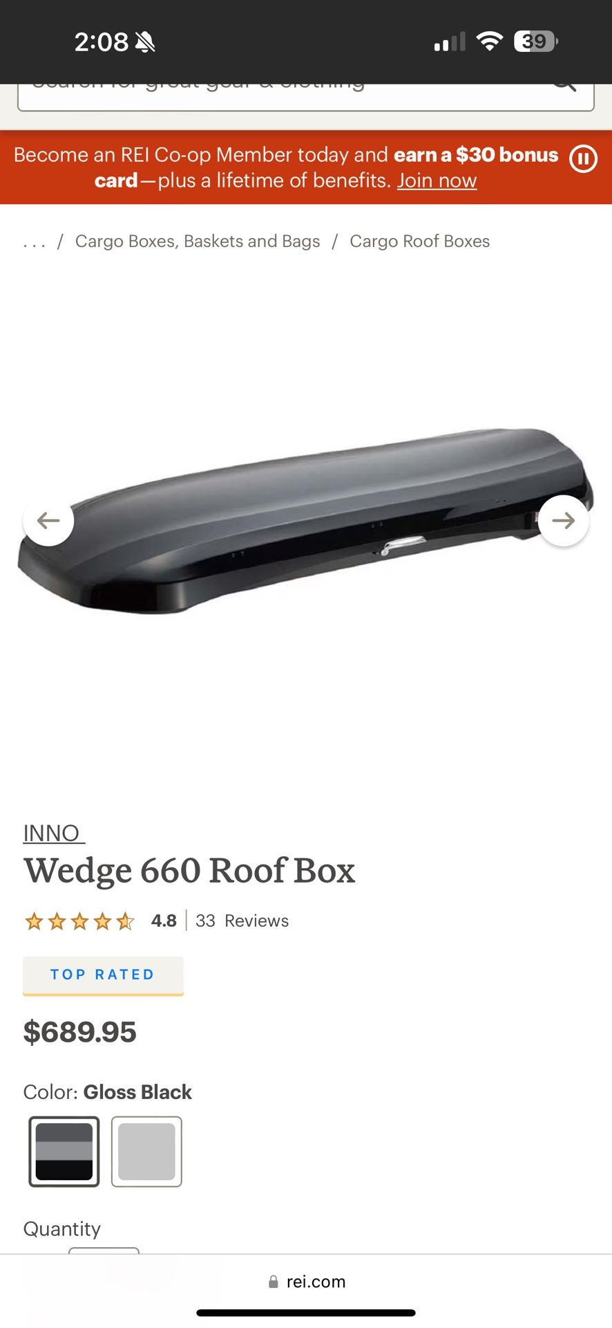 Inno Wedge Roof Box