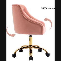 New pink vanity chair  open box