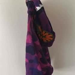 Purple (s22) Bape Hoodie Size medium