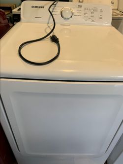 Samsung Gas Dryer White