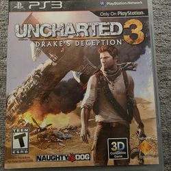 Uncharted 3: Drake's Deception for  PlayStation 3