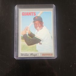 1970 Topps Willie Mays