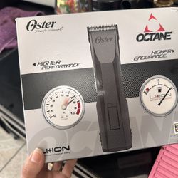 Oster Professional Octane Heavy Duty Cordless Clipper with #000 & #1 Blades