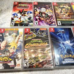 Nintendo Switch Games Brand New Sealed