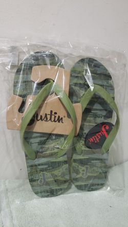 Justin Sandals/Flip Flops  9.5m/10m 
