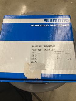 Front Breaks Shimano Disc Breaks 