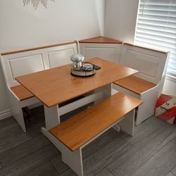 Breakfast Nook Table And Bench