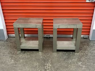 Vintage West Elm End Tables 