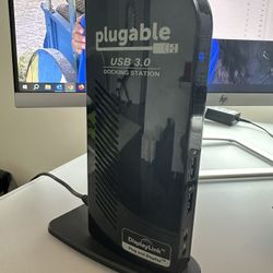 Plugable SuperSpeed USB 3.0 Dual Monitor Docking Station 