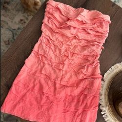 Beautiful salmon dress