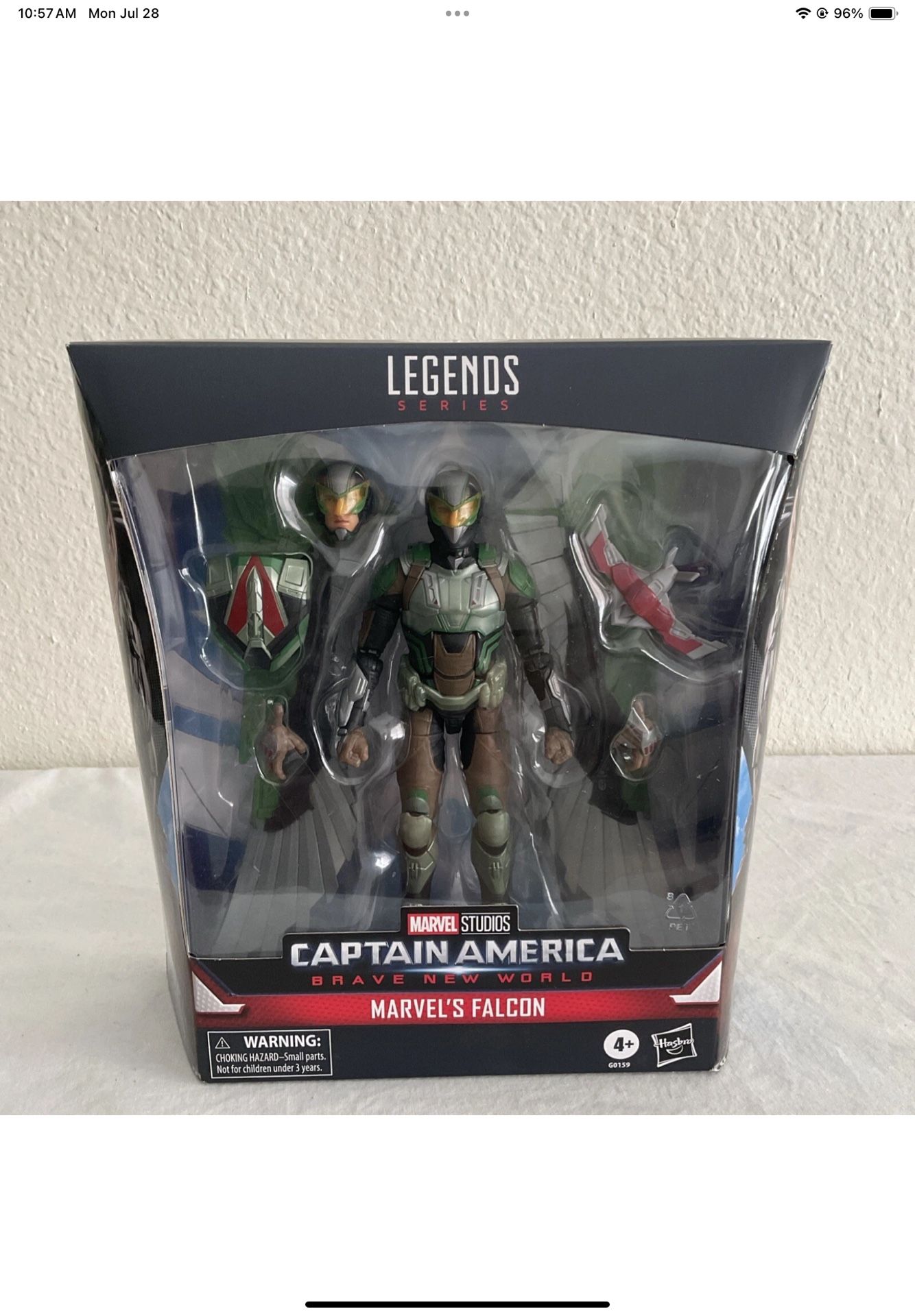 Marvel Legends Captain America Brave New World Falcon Deluxe 6" Action Figure