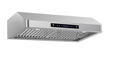 Intertek 30 in. 900 CFM Ducted Under Cabinet Range Hood with 3-Venting Option