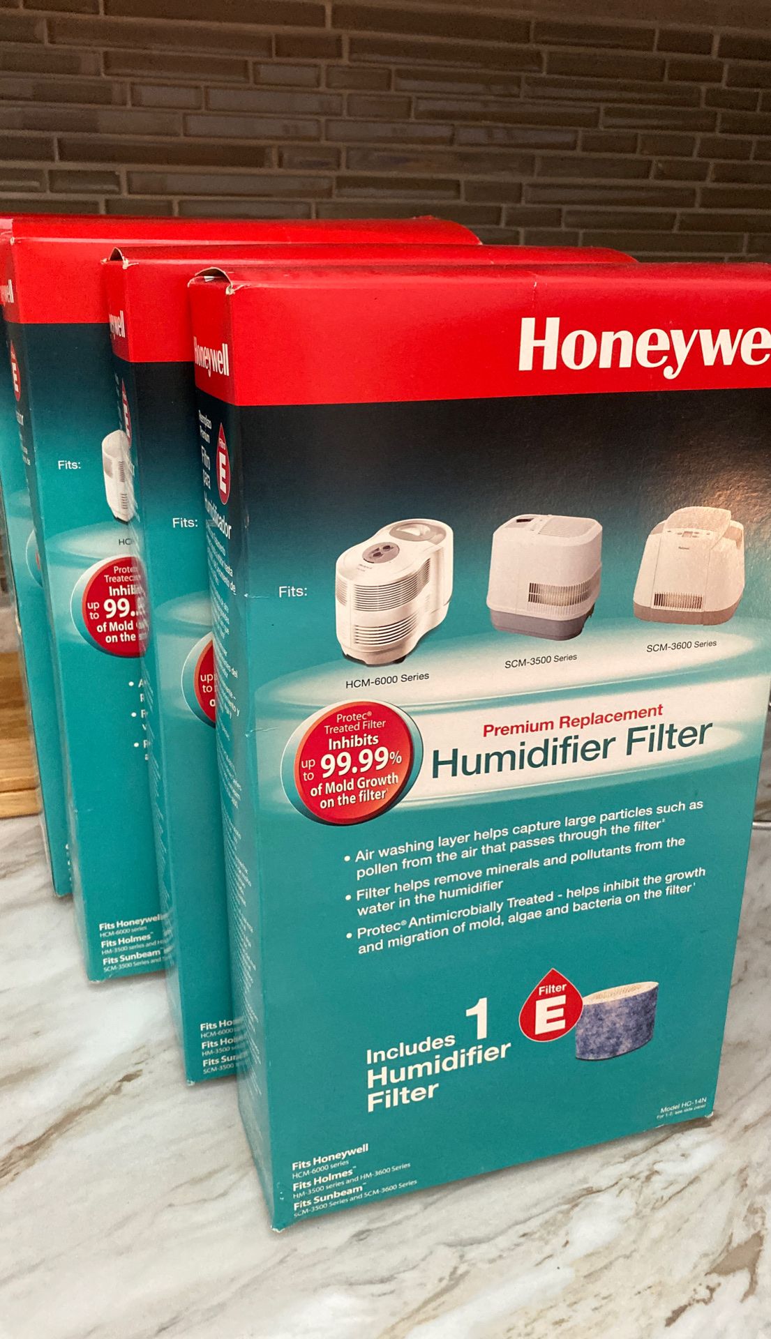 4 Honeywell Humidifier Air Filter Replacement Filter E