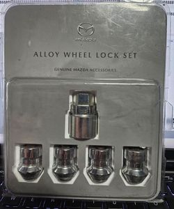 ORIGINAL MAZDA ALLOY WHEEL LOCK SET