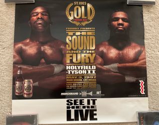 TYSON BOXING POSTER 1997🥊