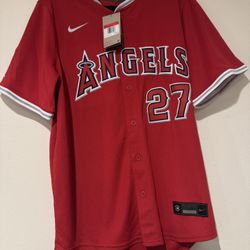 Nike Angels Baseball Jersey Size Large Men New 