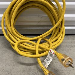 YELLOW JACKET Super-Duty Electrical Extension Cord • 110V; 12 or 10 AWG (diameter of crossection is at least 12mm; 50 feet long!