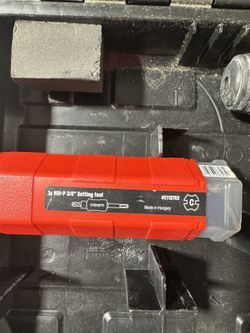 Hilti 2-1 setting tool 3/8”