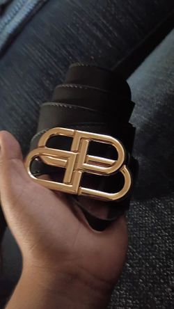 Gold Balenciaga Belt