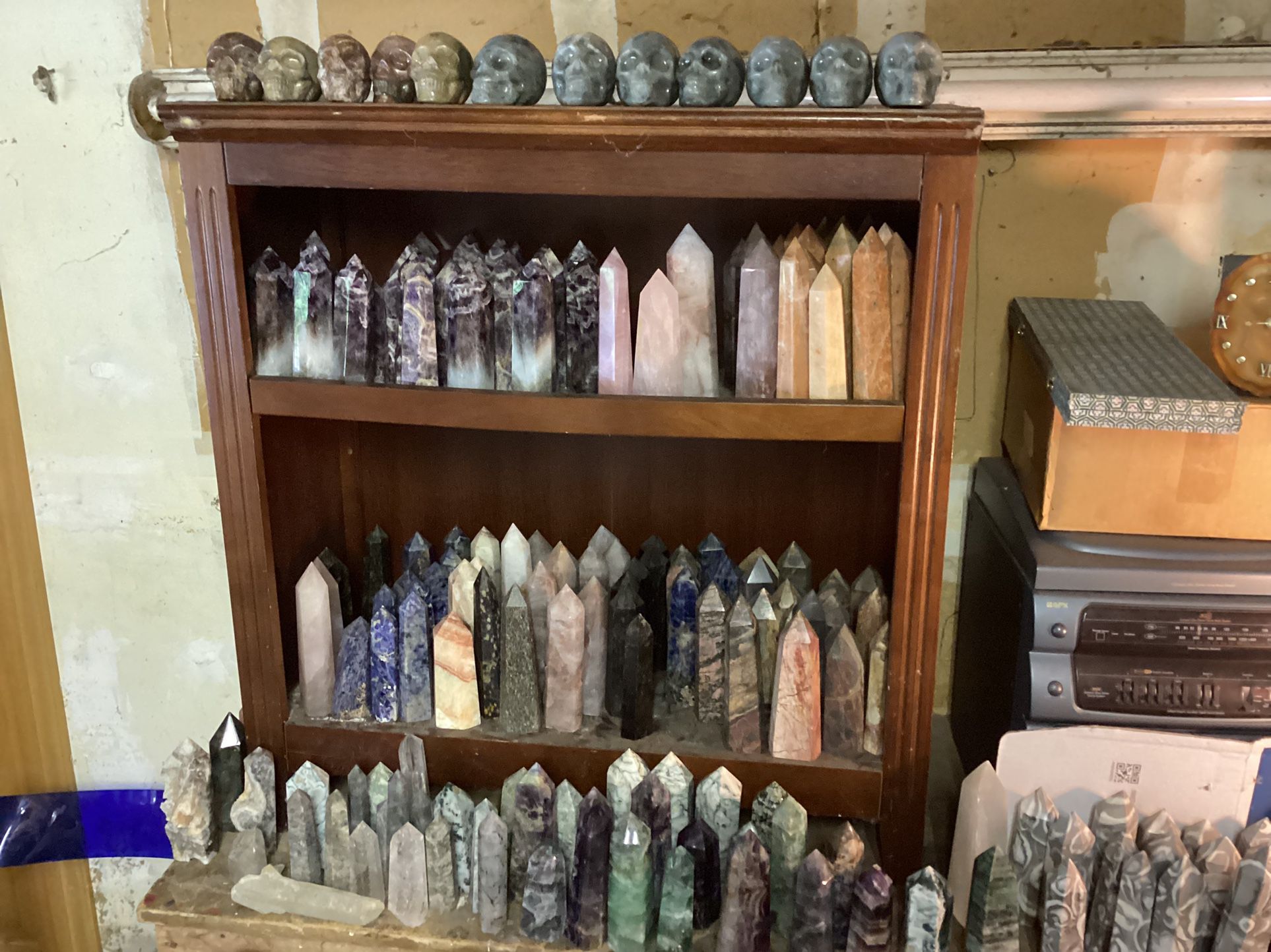 Rock Collection Over $50,000 Worth Of Beautiful Rocks and Crystals -  antiques - by owner - collectibles sale 