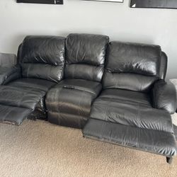 Leather Couch 