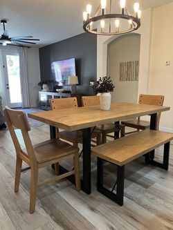 Beautiful modern dining table