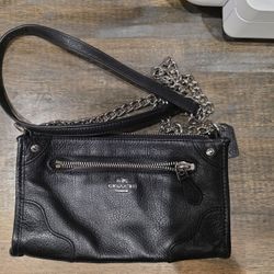 Coach Crossbody Grain Leather Purse