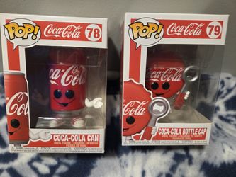 Funko Pop 78 & 79 COCA-COLA