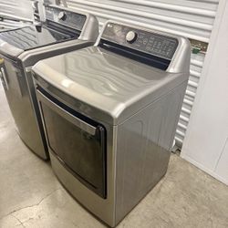 LG Washer Dryer Set - Graphite Steel - Clean - Works Perfect - Torrance