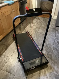 Treadmill with remote