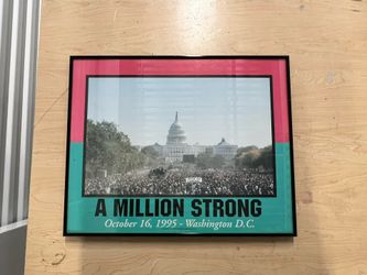 Million Man March On Washington- 1995